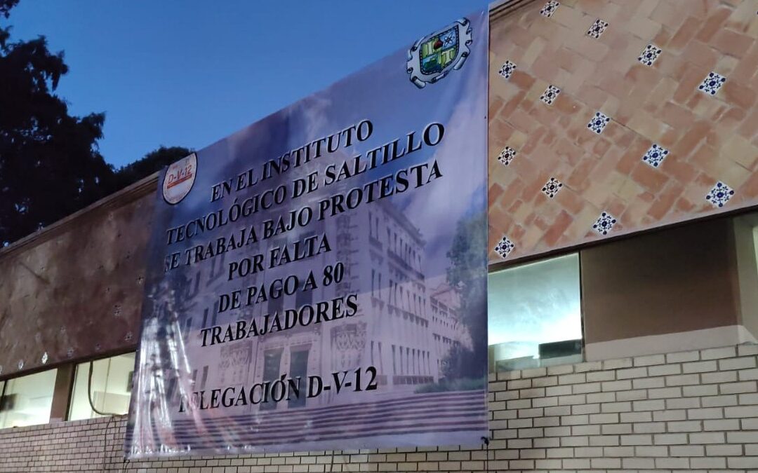 Protesta de Trabajadores del ITS en Sacramento por Salarios Adeudados