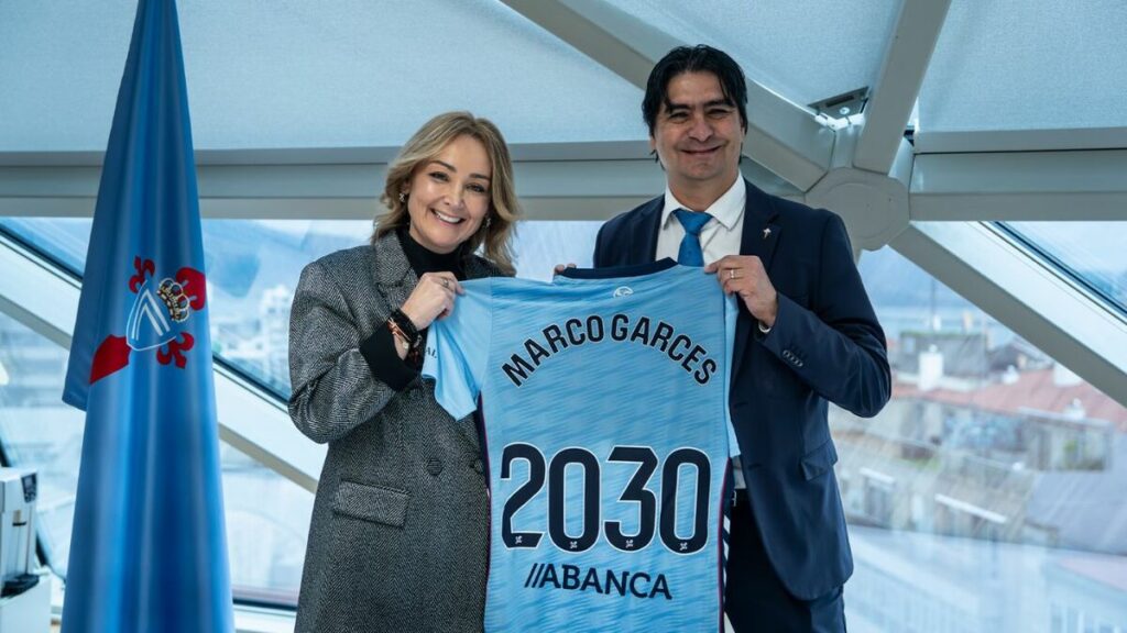 Marco Garcés renueva hasta 2030 como director deportivo del Celta de Vigo