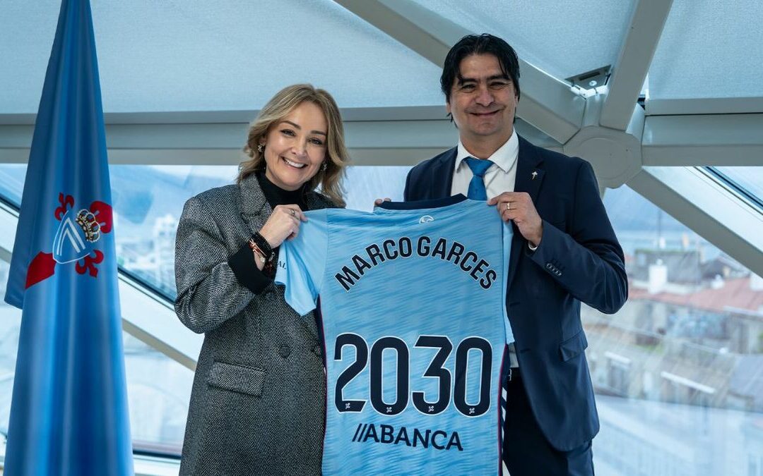 Marco Garcés renueva hasta 2030 como director deportivo del Celta de Vigo