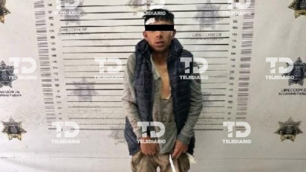 Detención de Francisco por Daños a Vehículos Fuera de Pizzería en Saltillo