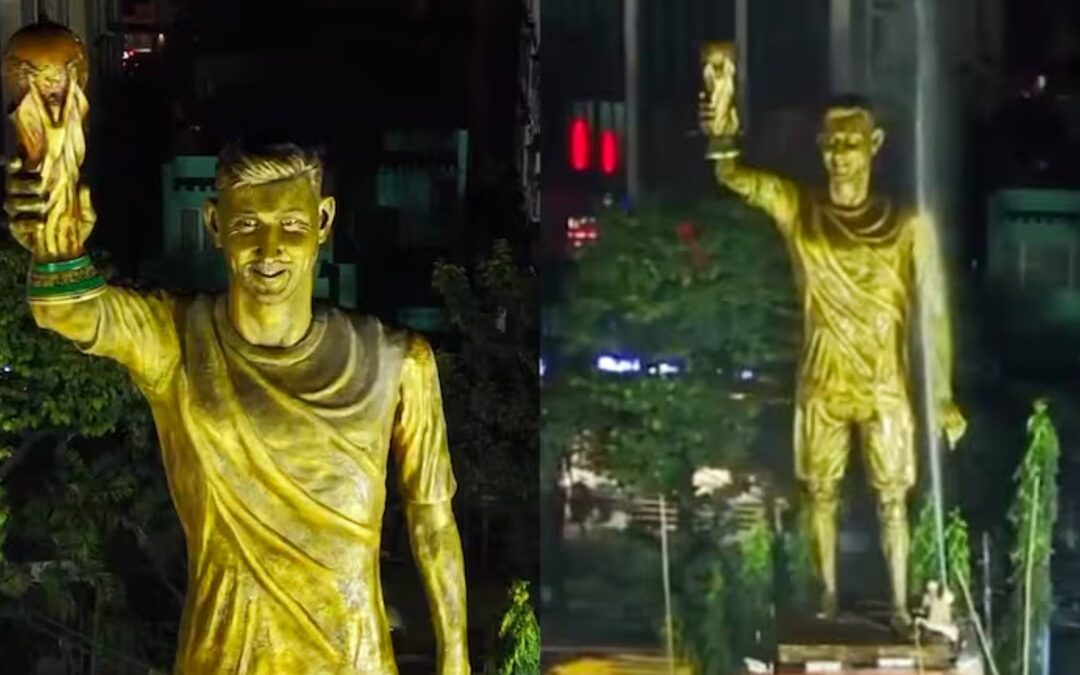 La Majestuosa Estatua de Lionel Messi en India: Un Hito del Arte Monumental