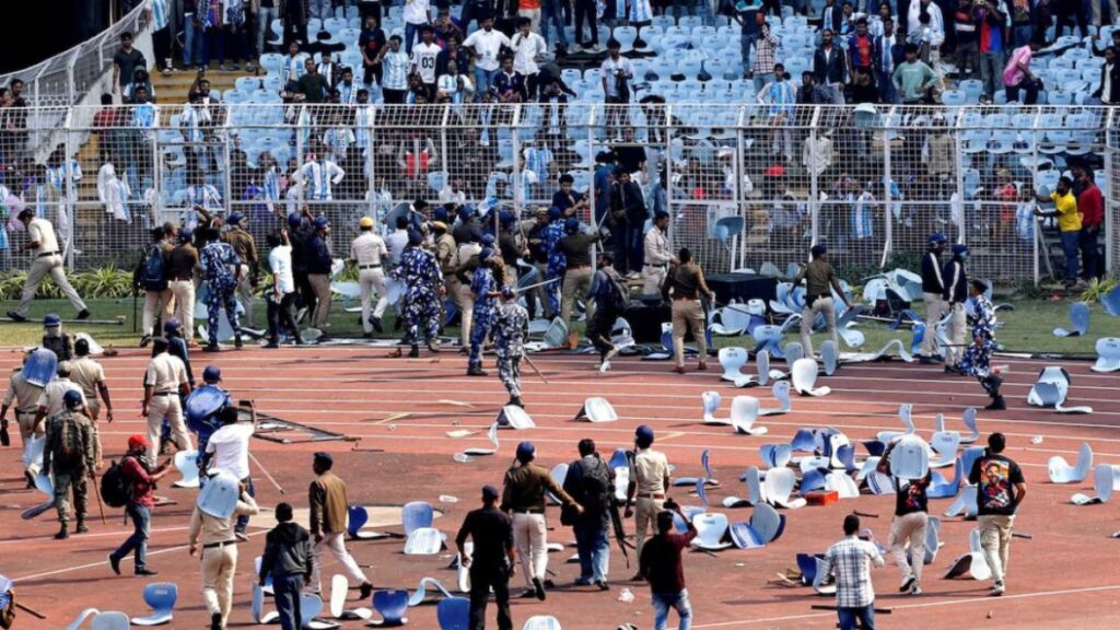 Protestas en la India: Fanáticos acusan estafa tras la visita de Messi