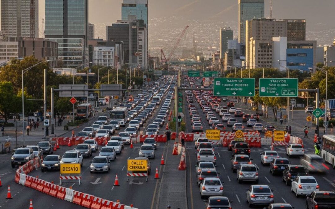 Cierres Viales en Monterrey: Lo Que Necesitas Saber para el 14 de Diciembre