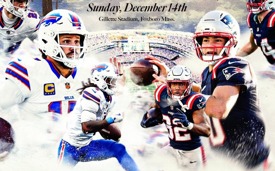 Bills vs Patriots: Cómo ver EN VIVO el partido de la Semana 15 de la NFL 2025