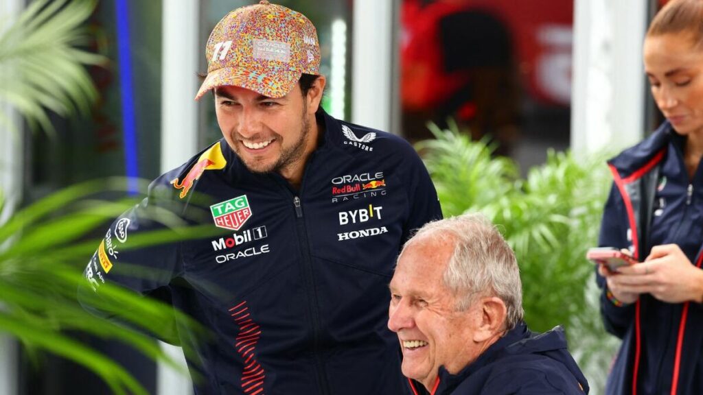 Checo Pérez en el centro de la polémica: Helmut Marko acusa a Christian Horner de críticas racistas