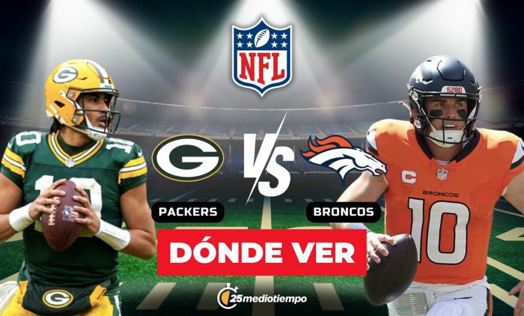 Packers vs Broncos: Cómo y dónde ver EN VIVO el partido de Semana 15 de la NFL 2025