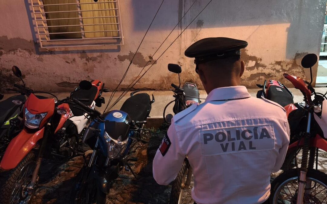 Policía Vial de Jalisco Retira Más de 28,000 Motocicletas Este Año para Mejorar la Seguridad Vial