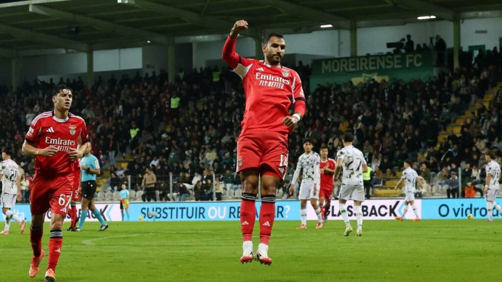 Benfica logra una victoria impresionante sobre Moreirense con la destacada actuación de Pavlidis