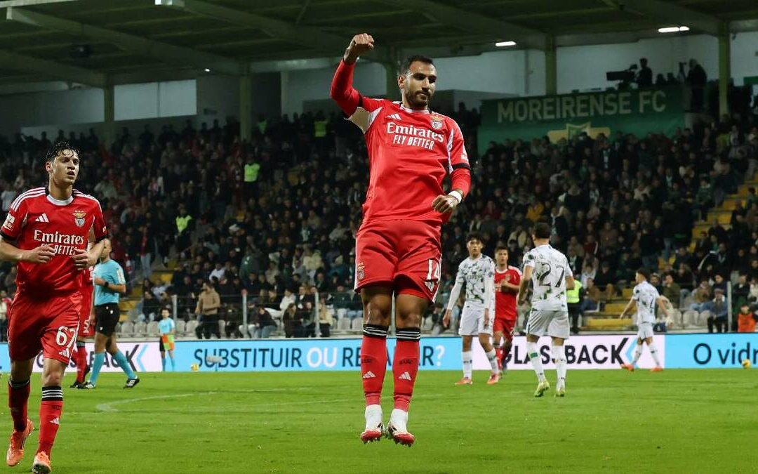 Benfica logra una victoria impresionante sobre Moreirense con la destacada actuación de Pavlidis