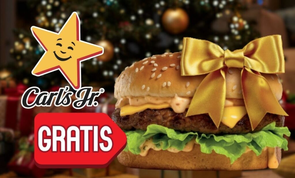 Disfruta una Hamburguesa GRATIS en Carl’s Jr. el 16 de Diciembre en Sacramento