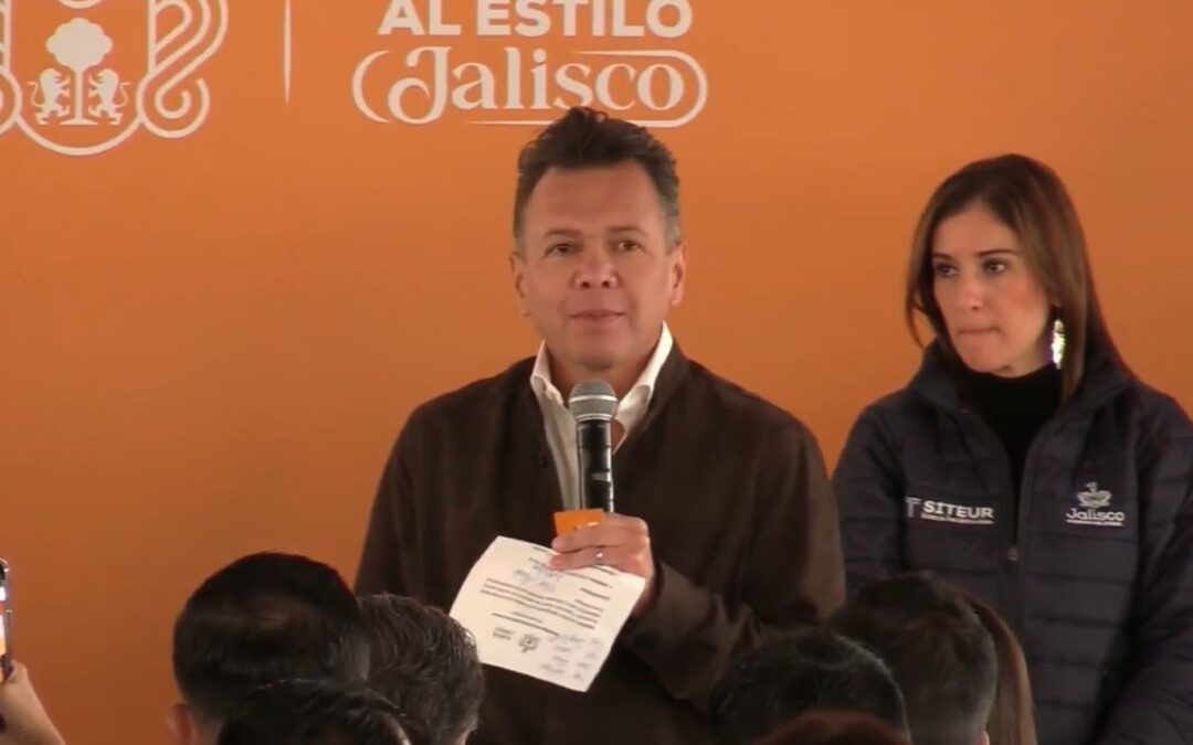 Pablo Lemus Agradece a Enrique Alfaro por la Innovadora Línea 4 del Tren Ligero