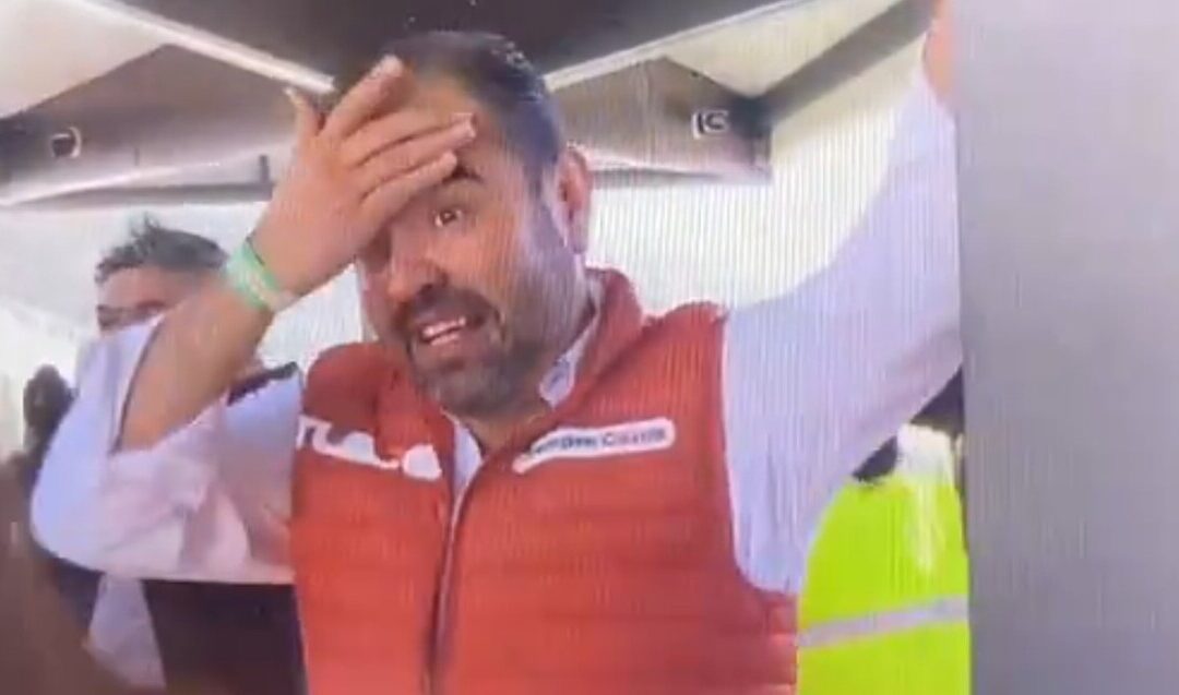 Gerardo Quirino pierde tren en la inauguración de la Línea 4 en Tlajomulco | VIDEO