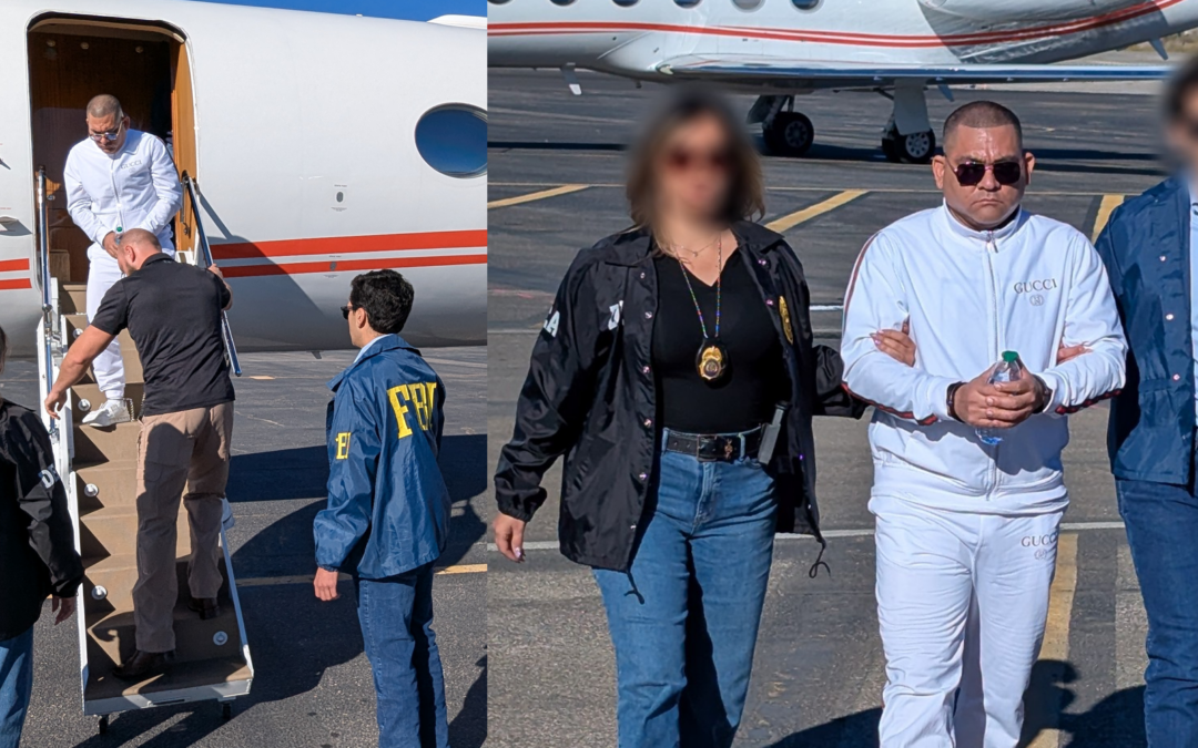 Narcotraficante colombiano se presenta en corte federal de El Paso tras extradición