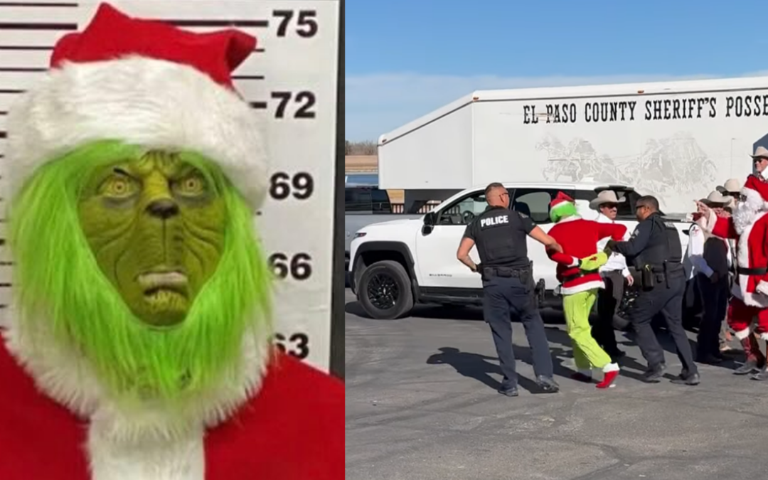El Grinch Arrestado en Sunland Park por Delitos Navideños: ¿Robo de Regalos y Más?