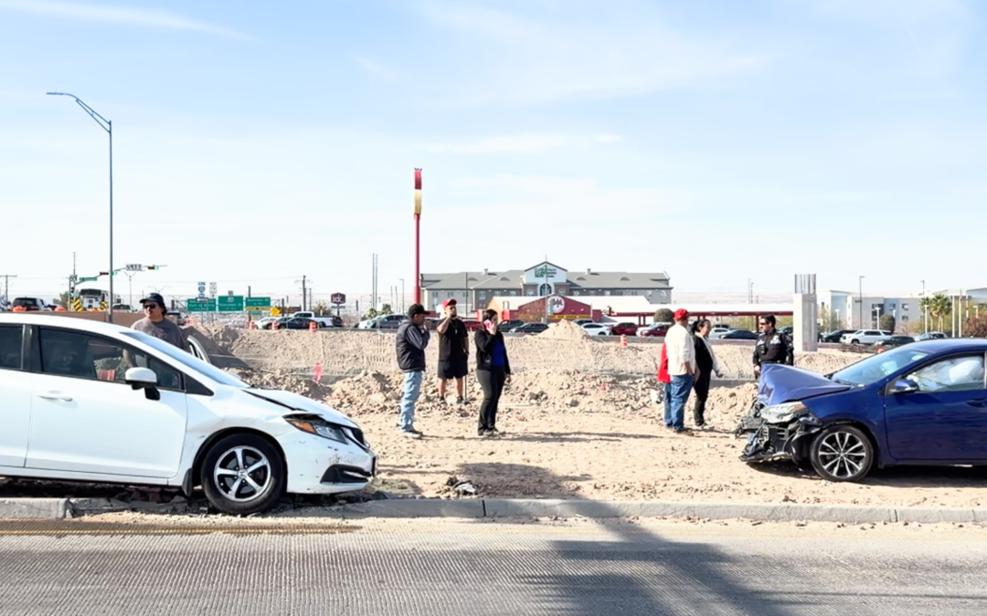 Congestión de Tráfico en El Paso: Accidentes Viales Generan Demoras en Varias Zonas