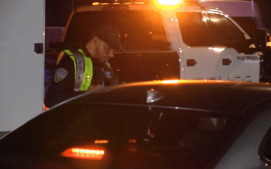 Detención de Dos Conductores por DUI en un Punto de Control en Cathedral City