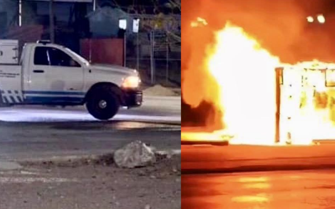 Tragedia en Ciudad Juárez: Hombre calcinado por incendio en puestos de comida