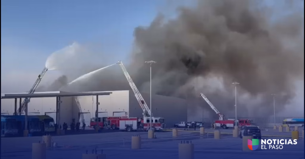 Impactante Video de Seguridad Revela La Explosión de Sun Metro en El Paso