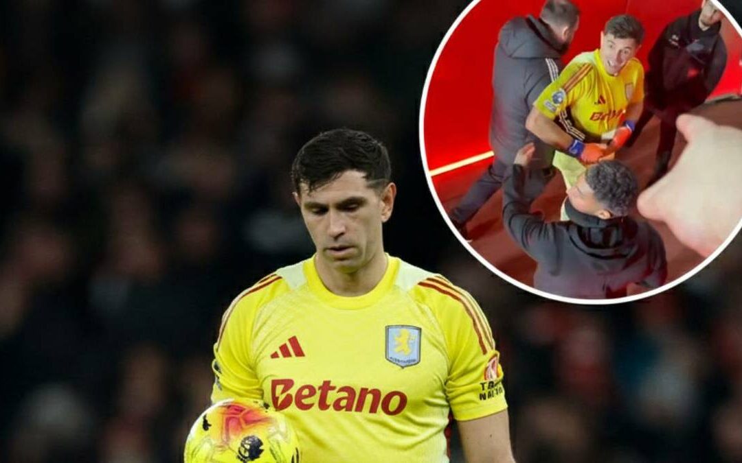 Dibu Martínez en el Centro de un Altercado con Aficionados del Arsenal: Revelador Video