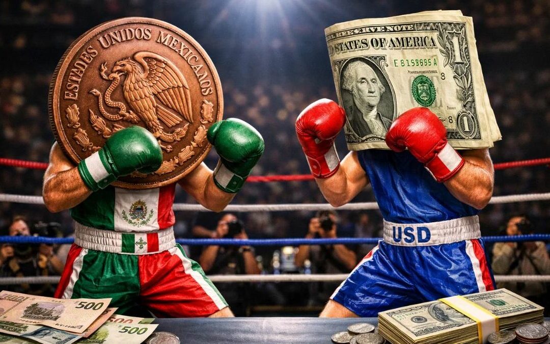 El Peso Mexicano Se Fortalece: Cotización Alcanza 17.97 por Dólar el 27 de Diciembre