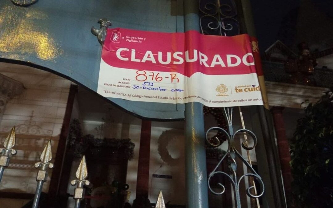 Guadalajara Toma Acciones contra el Ruido: Clausuran Mansión Clover Lawn por Exceso de Sonido