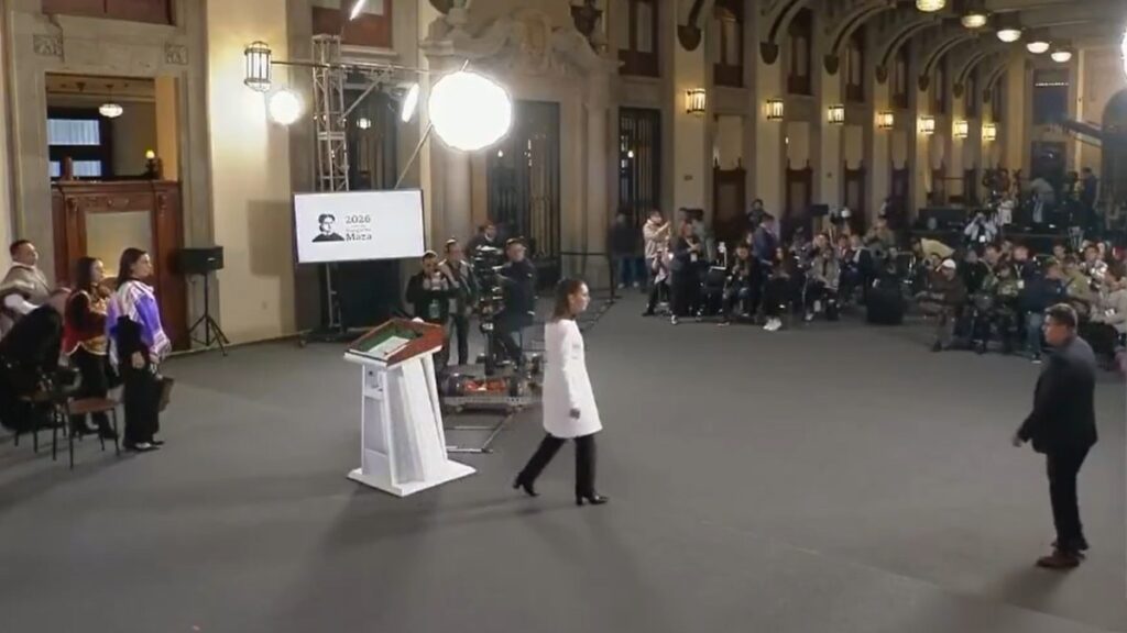 Alerta Sísmica Interrumpe a Claudia Sheinbaum Durante la Mañanera del Pueblo