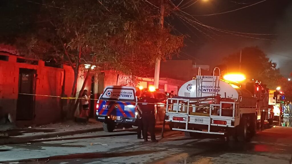 Incendio en Monterrey: Tejabán en La Alianza Consumido por Llamas sin Lesionados