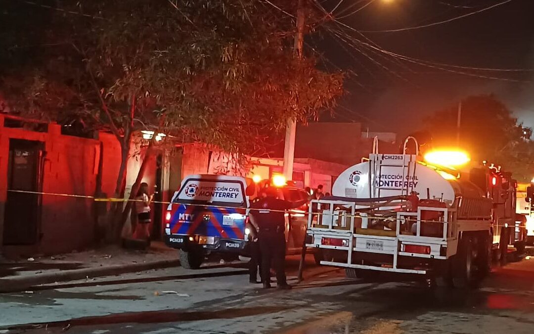 Incendio en Monterrey: Tejabán en La Alianza Consumido por Llamas sin Lesionados