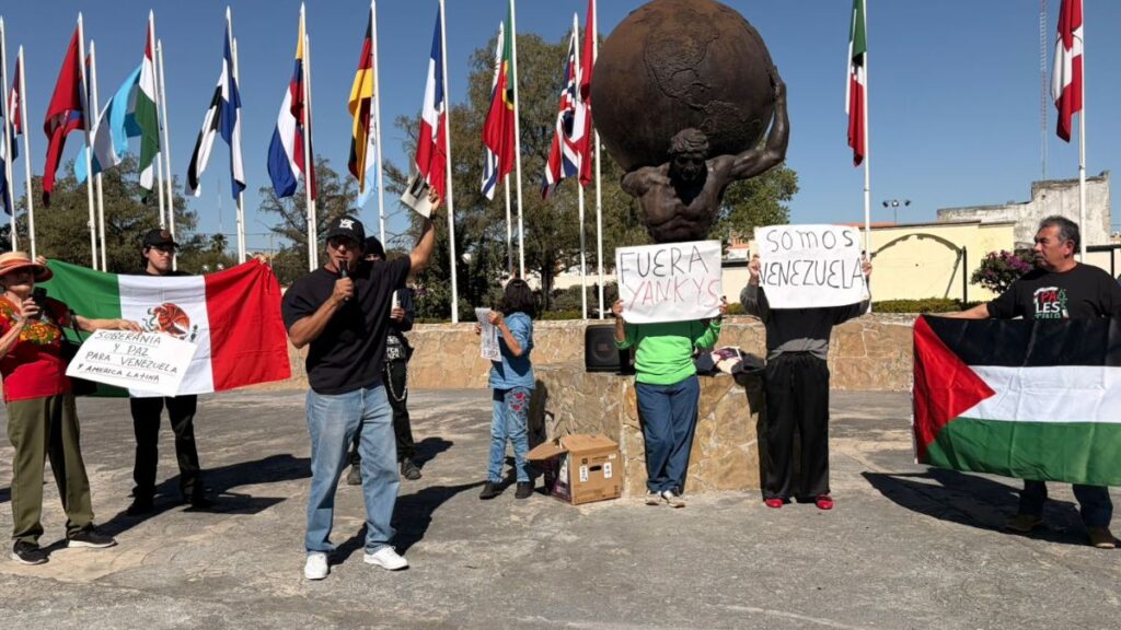 Colectivo Regio Rechaza la Intervención de Estados Unidos en Venezuela: ¡Fuera Yankys!