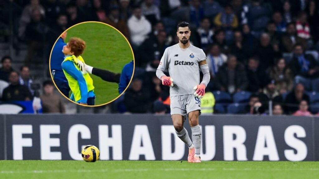 Impactante agresión del portero del Porto a joven promesa tras un golazo
