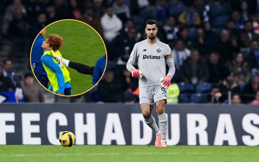 Impactante agresión del portero del Porto a joven promesa tras un golazo