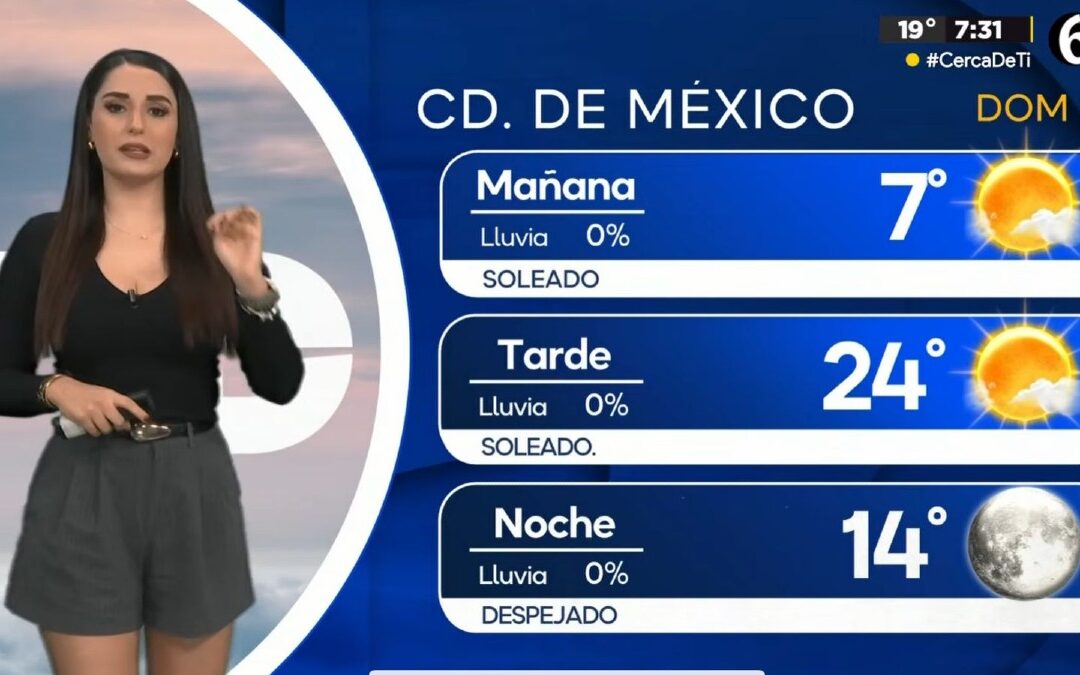 Clima en CdMx: Temperatura Mínima de Hoy 4 de Enero
