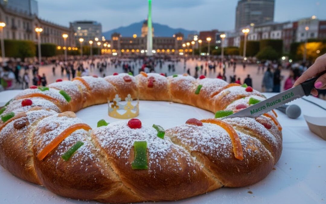 Descubre la Macro Rosca de Reyes 2026 en Monterrey: Horario y Sorpresas que Te Sorprenderán
