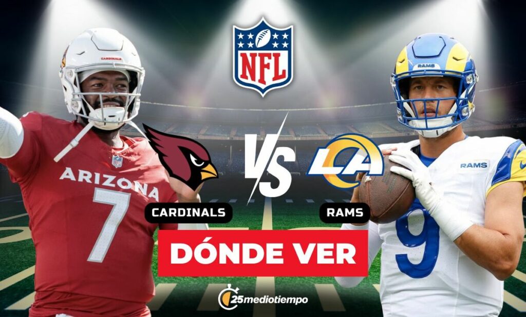 Cardinals vs Rams EN VIVO: Guía de Horario y Canal para la Semana 18 de la NFL 2026