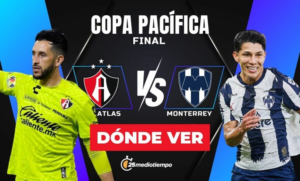 Copa Pacífica 2026: Atlas vs. Monterrey – Descubre a qué hora y dónde ver la final EN VIVO
