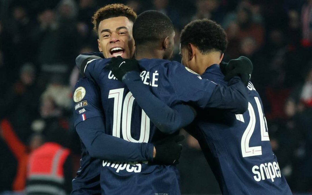 Dembélé brilla en el derbi: PSG vence al Paris FC