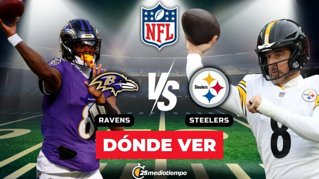 Steelers vs Ravens: Todo lo que necesitas saber sobre el horario y el canal de la NFL en Semana 18