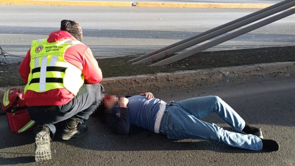 Joven de 20 Años Atropellado en la Carretera Saltillo-Monterrey: Un Caso de Agresión
