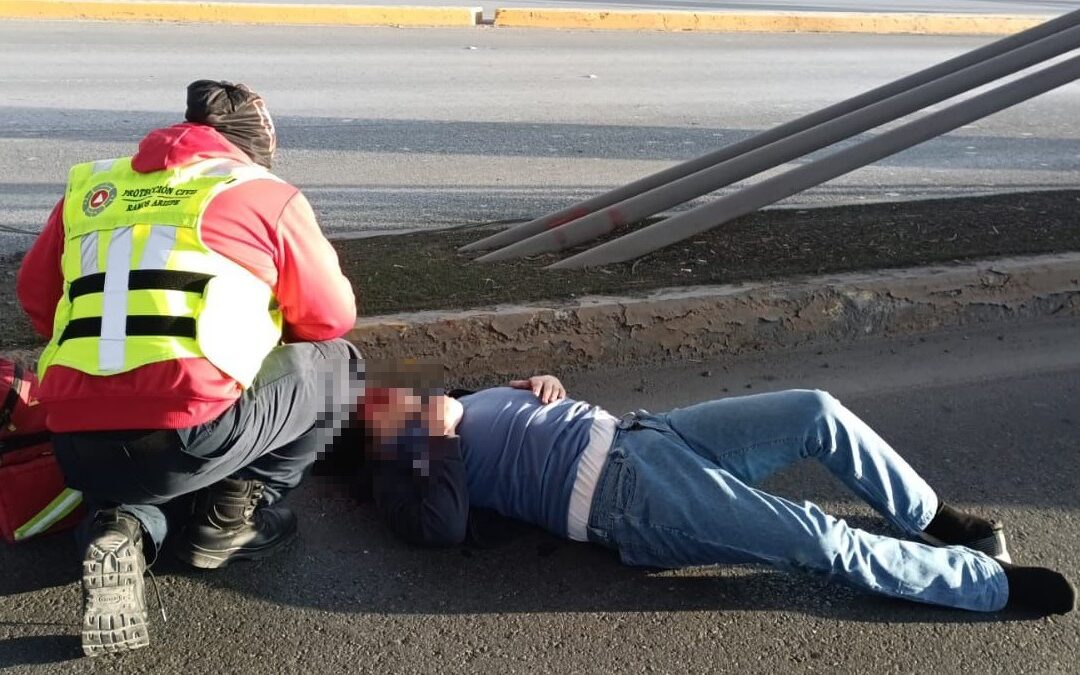 Joven de 20 Años Atropellado en la Carretera Saltillo-Monterrey: Un Caso de Agresión