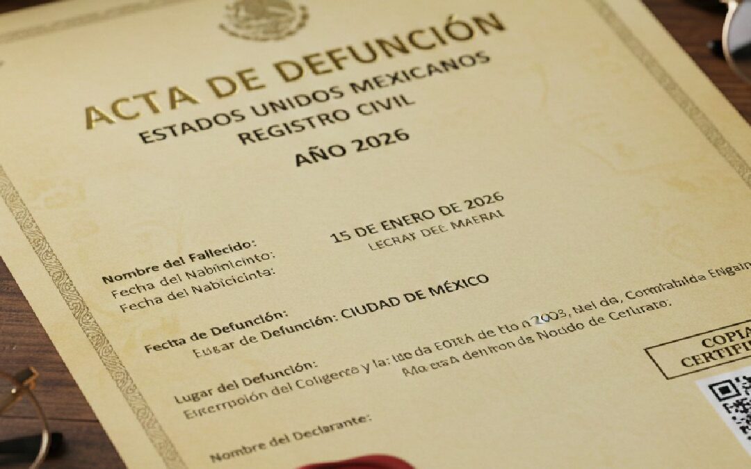 Costo del Acta de Defunción en Torreón: Todo lo Que Debes Saber en 2026