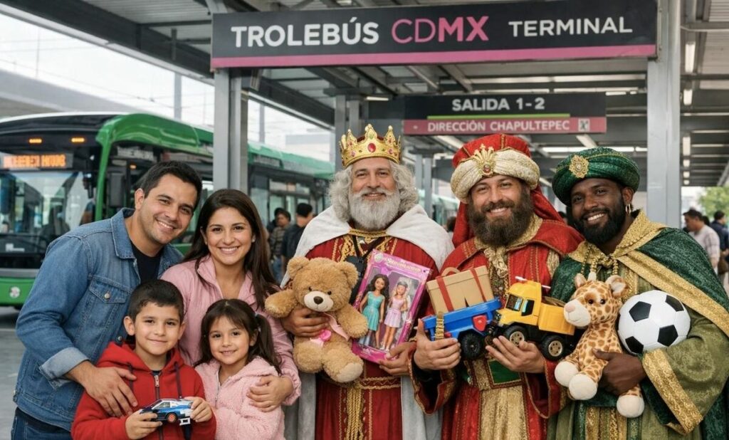 Horarios Especiales del Transporte en CDMX: Trolebús y Tren Ligero por Reyes Magos