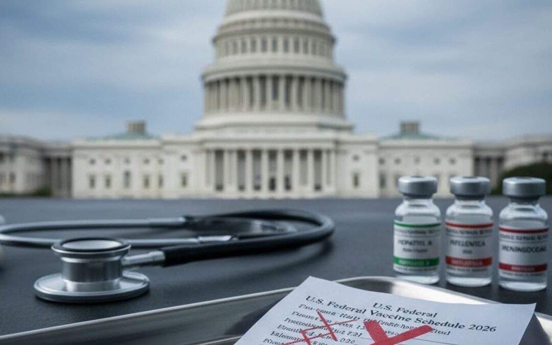 Estados Unidos elimina 6 vacunas para niños de su recomendación estándar: Impacto en la salud pública