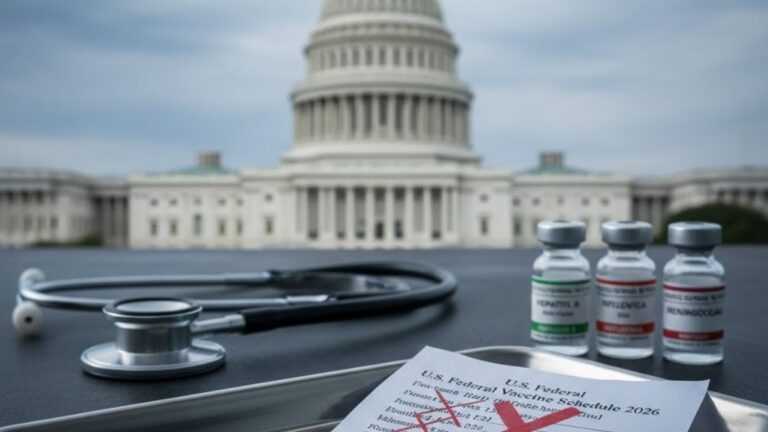 Estados Unidos elimina 6 vacunas para niños de su recomendación estándar: Impacto en la salud pública