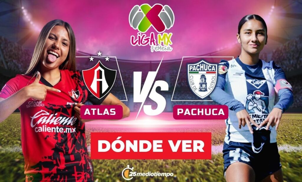 Atlas vs. Pachuca Femenil: Cómo y dónde ver EN VIVO el partido de la Jornada 1 del Clausura 2026