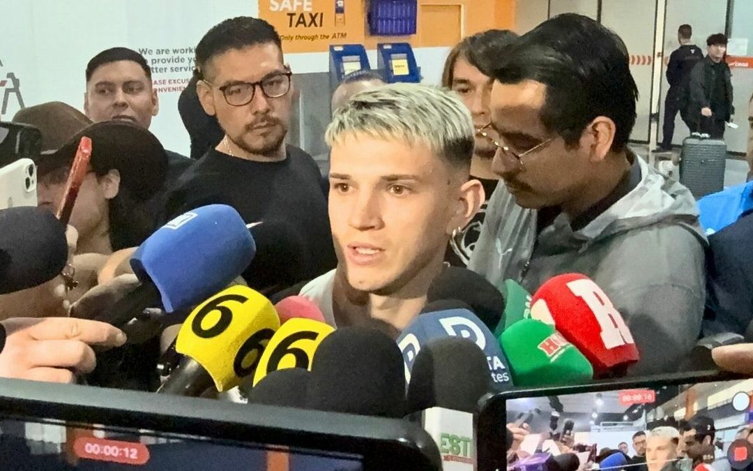 Luca Orellano llega a Monterrey para unirse a los Rayados: Fichaje y declaraciones