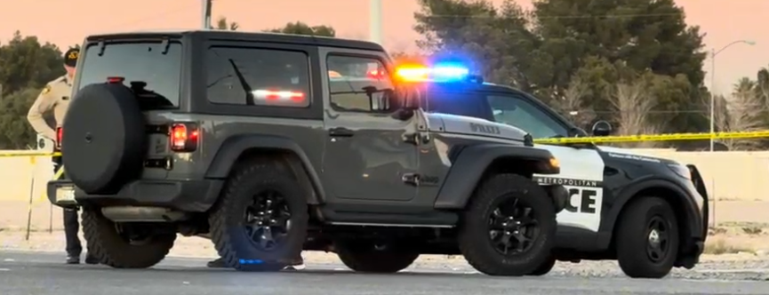 Motociclista en estado crítico tras grave accidente de tráfico en Las Vegas