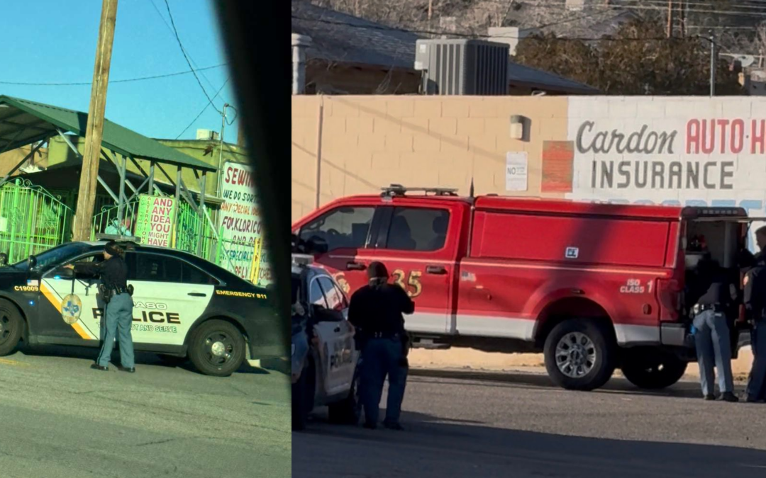 Movilización Policial Masiva en El Paso: Intervención en la Calle Piedras