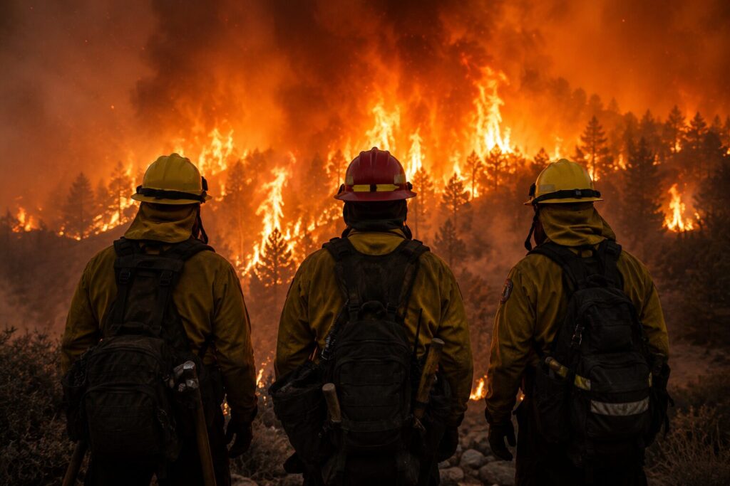 Incendio Knowles: dos bomberos del equipo Rifle Helitack murieron en el combate al fuego en Colorado